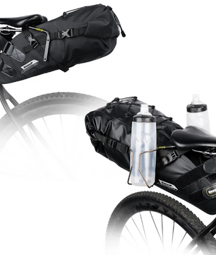 Fiets Zadeltas 13L – Waterdichte Bikepacking Tas met Stabilizer voor MTB en Racefiets