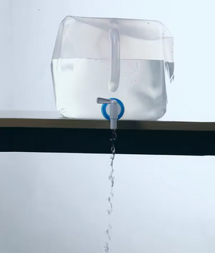 Opvouwbare Watercontainer 5–20L – Drinkwater Geschikte Waterzak voor Camping en Outdoor