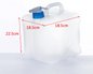Opvouwbare Watercontainer 5–20L – Drinkwater Geschikte Waterzak voor Camping en Outdoor