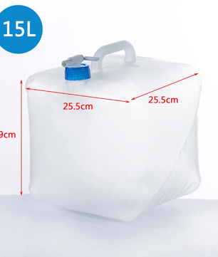 Opvouwbare Watercontainer 5–20L – Drinkwater Geschikte Waterzak voor Camping en Outdoor