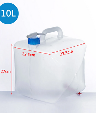 Opvouwbare Watercontainer 5–20L – Drinkwater Geschikte Waterzak voor Camping en Outdoor