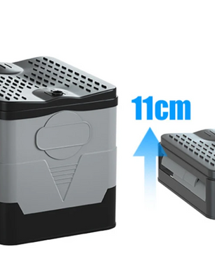 Opvouwbaar Camping Toilet – Draagbaar Auto Toilet met Afvalzakken en Opbergfunctie