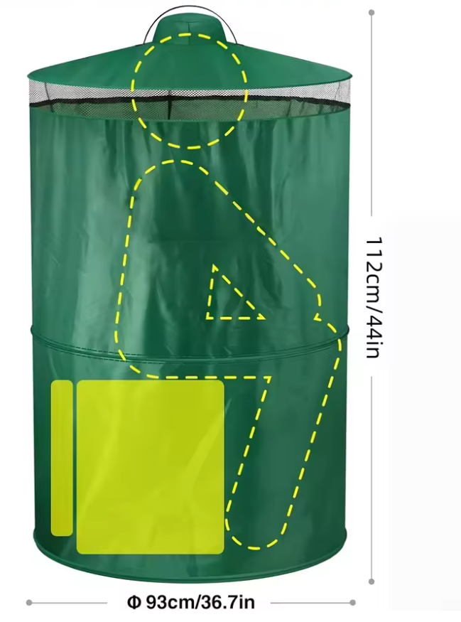 Opvouwbare Camping Toilet Tent – Draagbare Privacy Douchetent voor Outdoor en Kamperen