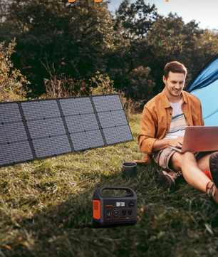 Draagbaar Opvouwbaar Zonnepaneel 220W – Krachtige Solar Charger voor Camping en Outdoor Gebruik