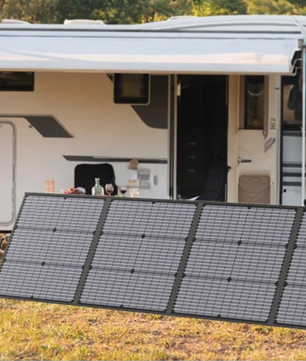 Draagbaar Opvouwbaar Zonnepaneel 220W – Krachtige Solar Charger voor Camping en Outdoor Gebruik