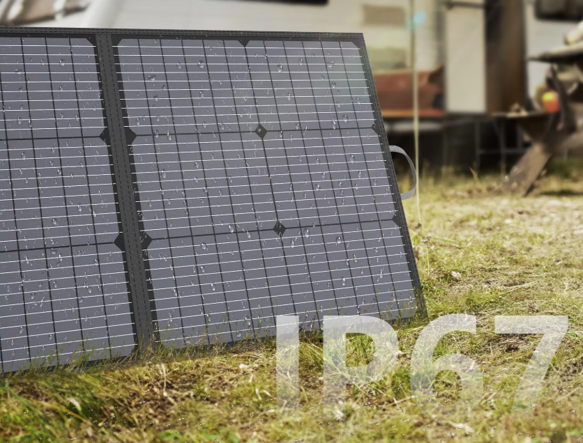 Draagbaar Opvouwbaar Zonnepaneel 220W – Krachtige Solar Charger voor Camping en Outdoor Gebruik