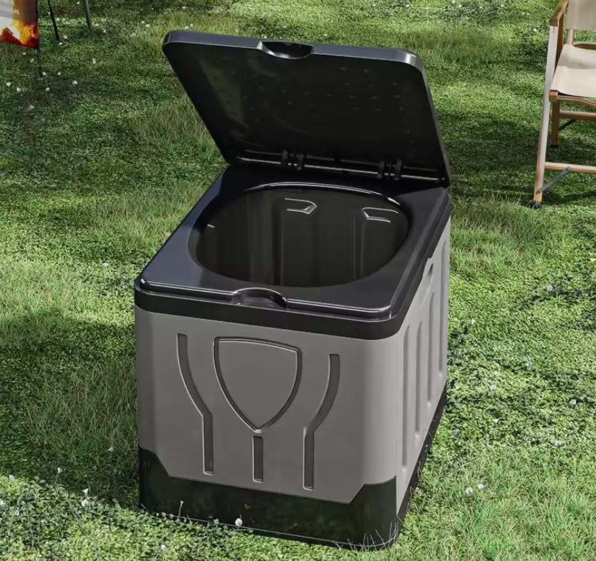 Draagbaar Camping Toilet – Opvouwbaar, Multifunctioneel en Stevig Outdoor Toilet