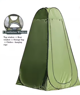 Multifunctionele Outdoor Douche- en Omkleedtent – Draagbare Toilet Tent, Privacy Shelter voor Camping, Strand en Vissen