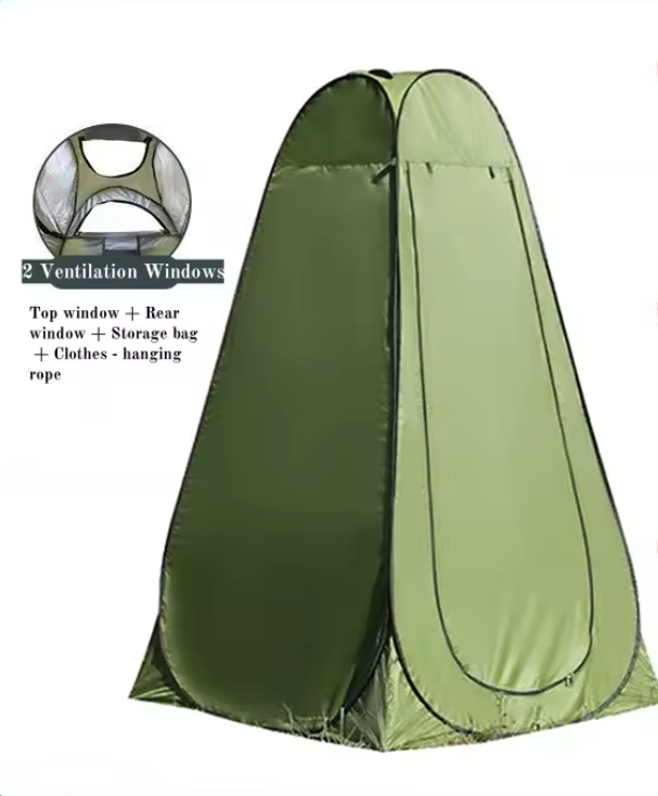 Multifunctionele Outdoor Douche- en Omkleedtent – Draagbare Toilet Tent, Privacy Shelter voor Camping, Strand en Vissen