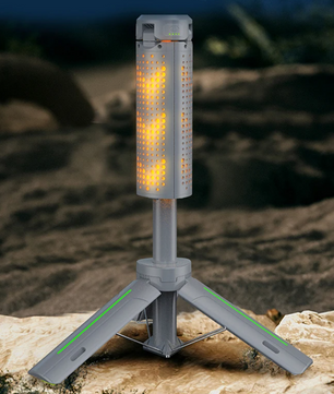 Telescopische Camping Lamp met Statief – Oplaadbare LED Lantaarn 8000mAh met 360° Verlichting