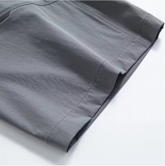 Outdoor Hiking Shorts – Unisex Sneldrogende Stretch Short met Ritszakken