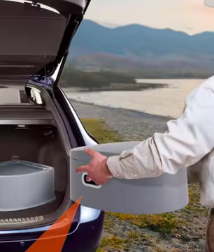 Draagbaar Camping Toilet 5L – Compact Reistoilet met Afneembare Emmer en Papierhouder