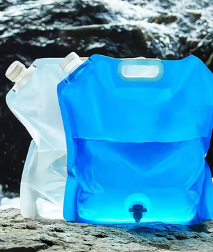 Opvouwbare Waterzak 5/10L – Draagbare Drinkwater Container voor Camping en Outdoor