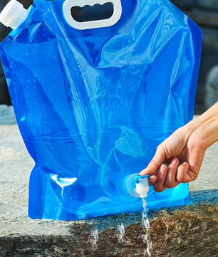 Opvouwbare Waterzak 5/10L – Draagbare Drinkwater Container voor Camping en Outdoor