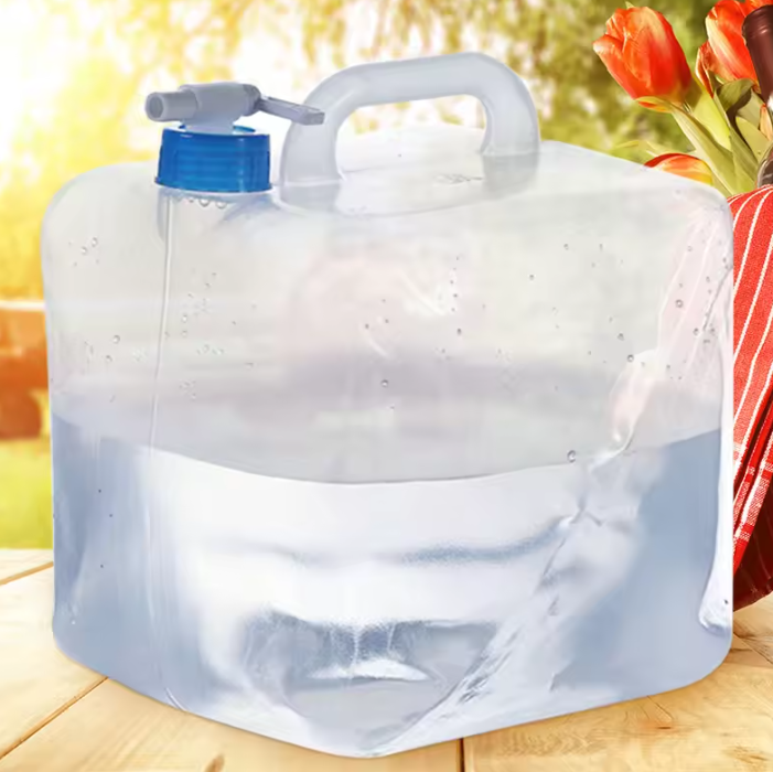 Opvouwbare Watercontainer 5–20L – Drinkwater Geschikte Waterzak voor Camping en Outdoor