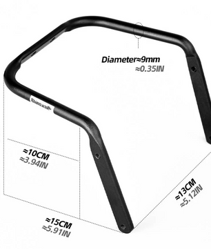Fiets Zadeltas 13L – Waterdichte Bikepacking Tas met Stabilizer voor MTB en Racefiets