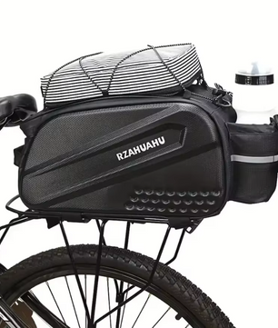 Fietstas Achterdrager Groot – Waterdichte Hard Shell Bag met Schouderband en Opbergvakken