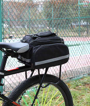 3-in-1 Waterdichte Fietstas – Bagagedrager Tas met Grote Capaciteit en Schouderfunctie