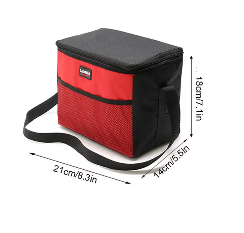 Geïsoleerde Lunch Tas 5L – Koeltas voor Picnic, Werk en Outdoor Gebruik