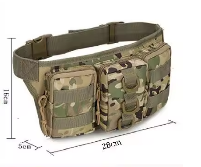 Waterdichte Heuptas – Oxford Outdoor Waist Bag voor Hiking, Sport en Reizen