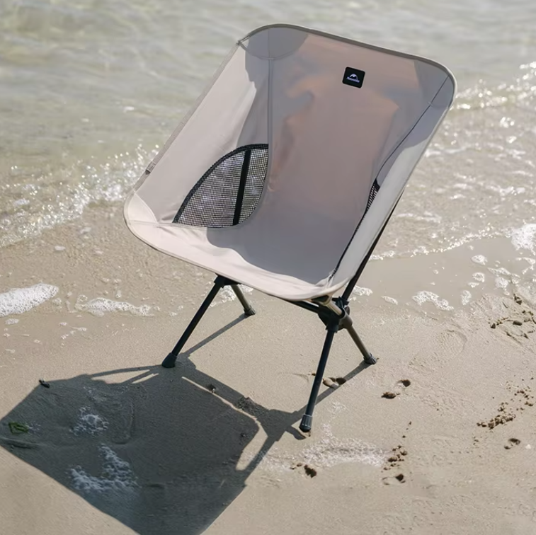 Opvouwbare Campingstoel – Lichtgewicht Outdoor Stoel met Brede Zitting en Hoge Draagkracht