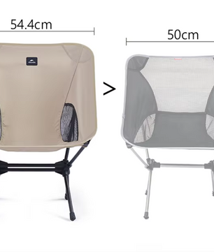 Opvouwbare Campingstoel – Lichtgewicht Outdoor Stoel met Brede Zitting en Hoge Draagkracht