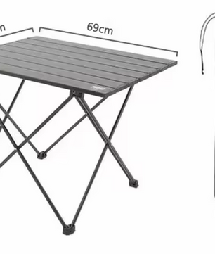 Opvouwbare Campingtafel – Aluminium Outdoor Tafel voor BBQ, Picknick en Tuin