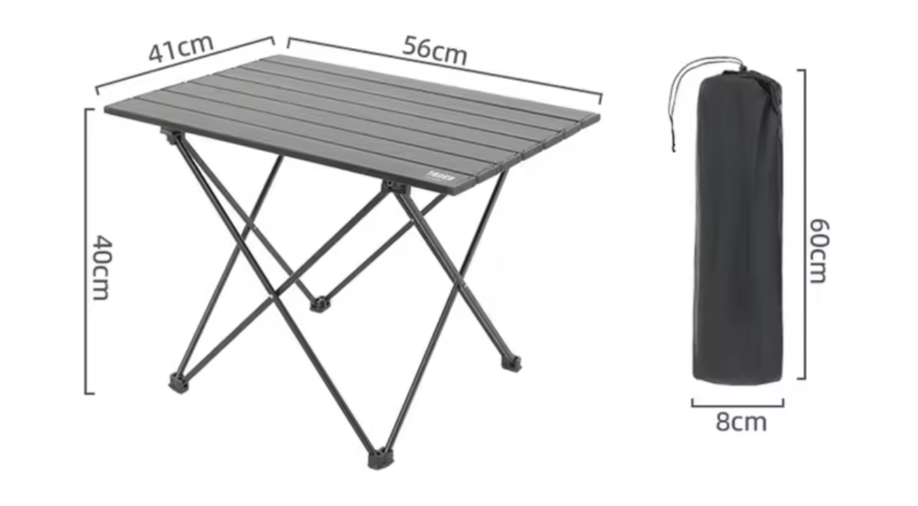 Opvouwbare Campingtafel – Aluminium Outdoor Tafel voor BBQ, Picknick en Tuin
