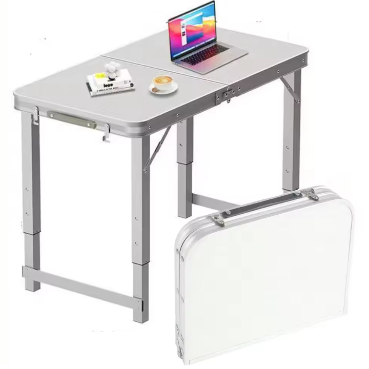 Opvouwbare Aluminium Campingtafel – Lichtgewicht Picknicktafel voor Tuin, Strand en Outdoor