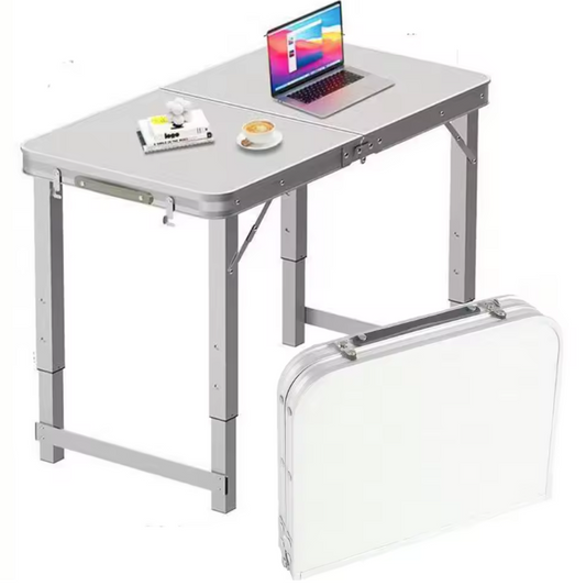 Opvouwbare Aluminium Campingtafel – Lichtgewicht Picknicktafel voor Tuin, Strand en Outdoor