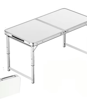 Opvouwbare Aluminium Campingtafel – Lichtgewicht Picknicktafel voor Tuin, Strand en Outdoor