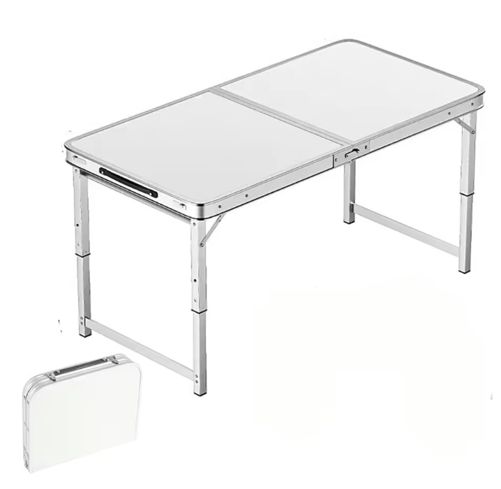 Opvouwbare Aluminium Campingtafel – Lichtgewicht Picknicktafel voor Tuin, Strand en Outdoor