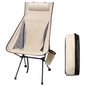 Opvouwbare Campingstoel met Hoofdsteun – Lichtgewicht Outdoor Stoel met Aluminium Frame