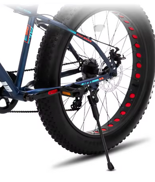 Kinder Fatbike 20 Inch – Mountainbike met Brede Banden, 7 Versnellingen en Schijfremmen