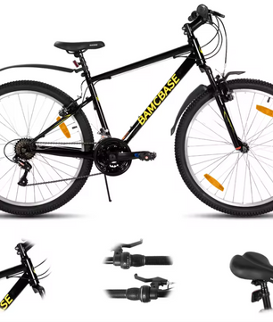 Mountainbike 26 / 27,5 Inch – 18 Versnellingen MTB met Stalen Frame en V-Brakes