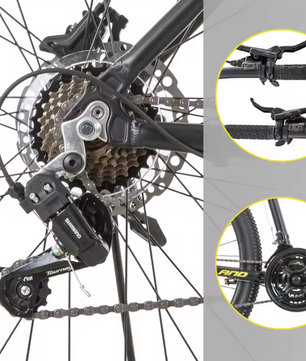 Mountainbike 27,5 Inch – 21 Versnellingen met Hydraulische Schijfremmen en Vering