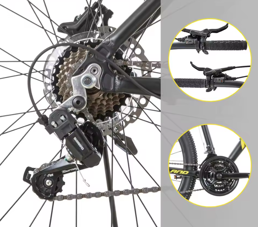 Mountainbike 27,5 Inch – 21 Versnellingen met Hydraulische Schijfremmen en Vering