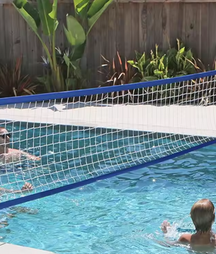 Draagbaar Volleybal Net – 450 cm Opvouwbaar Trainingsnet met Opbergtas
