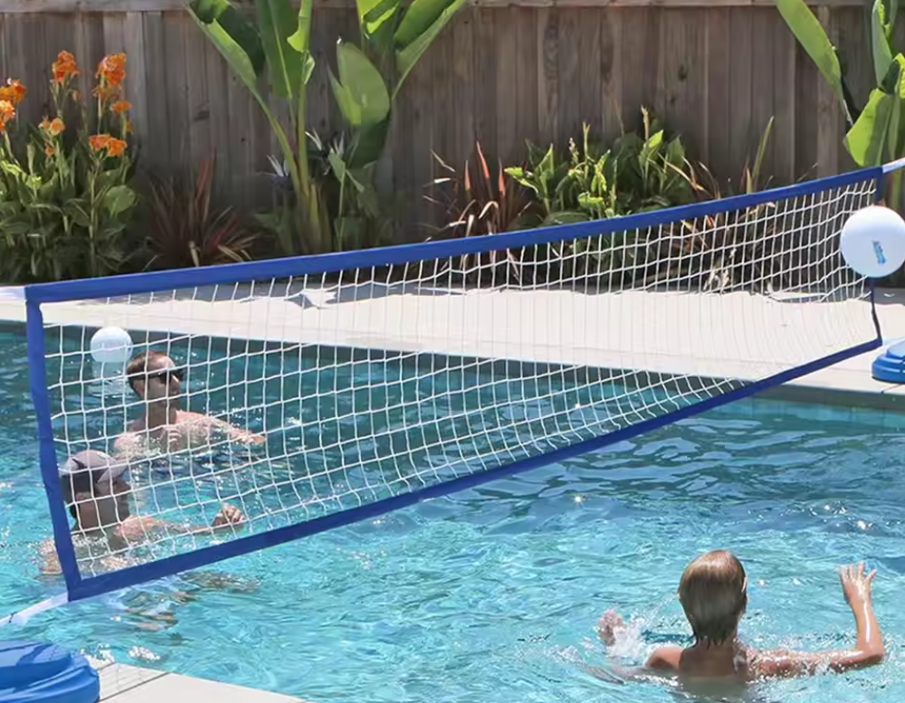 Draagbaar Volleybal Net – 450 cm Opvouwbaar Trainingsnet met Opbergtas