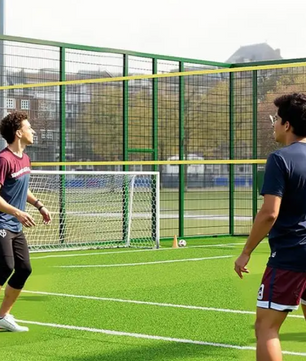 Vrijstaand Volleybal Net Set – 975 cm Verstelbaar met Draagtas en Complete Set