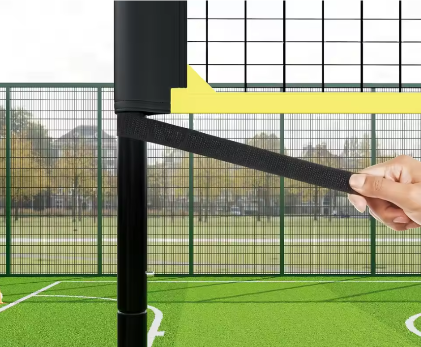 Vrijstaand Volleybal Net Set – 975 cm Verstelbaar met Draagtas en Complete Set