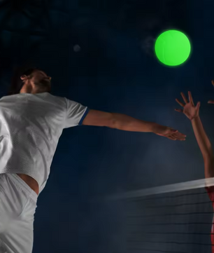 Glow Volleybal Maat 5 – Lichtgevende Bal voor Nacht en Strandspel