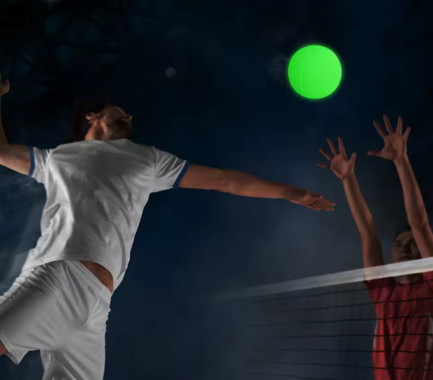 Glow Volleybal Maat 5 – Lichtgevende Bal voor Nacht en Strandspel