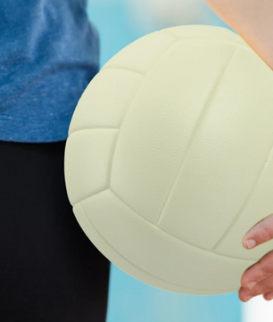 Glow Volleybal Maat 5 – Lichtgevende Bal voor Nacht en Strandspel