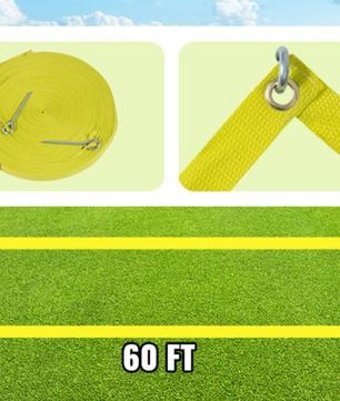 Complete Volleybal Net Set – Verstelbare Hoogte met Aluminium Palen en Draagtas