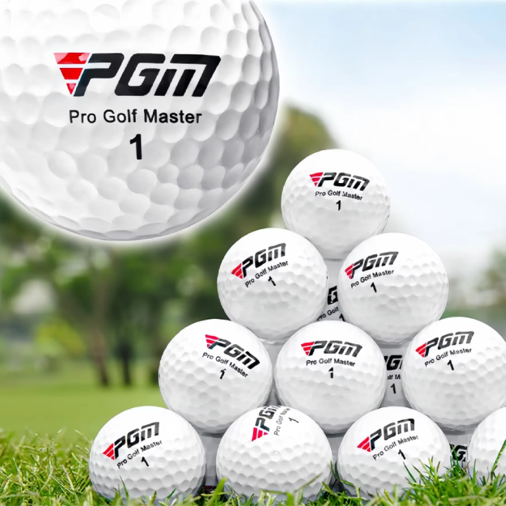 3-Laags Premium Golfballen – Lange Afstand en Rechte Slagen voor Training en Wedstrijd