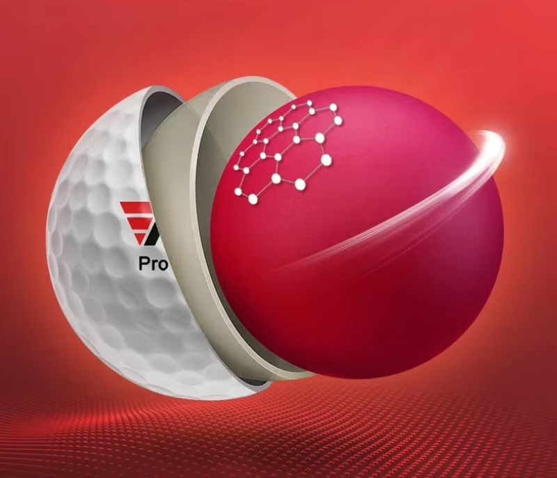 3-Laags Premium Golfballen – Lange Afstand en Rechte Slagen voor Training en Wedstrijd