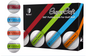 3-Laags PU Golfballen – Precisie Putter Ballen met 360° Uitlijningslijn
