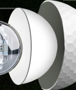 Set van 6 Glow in the Dark Golfballen – LED Verlichting en Impact Activatie, Perfect voor Nachtgolf