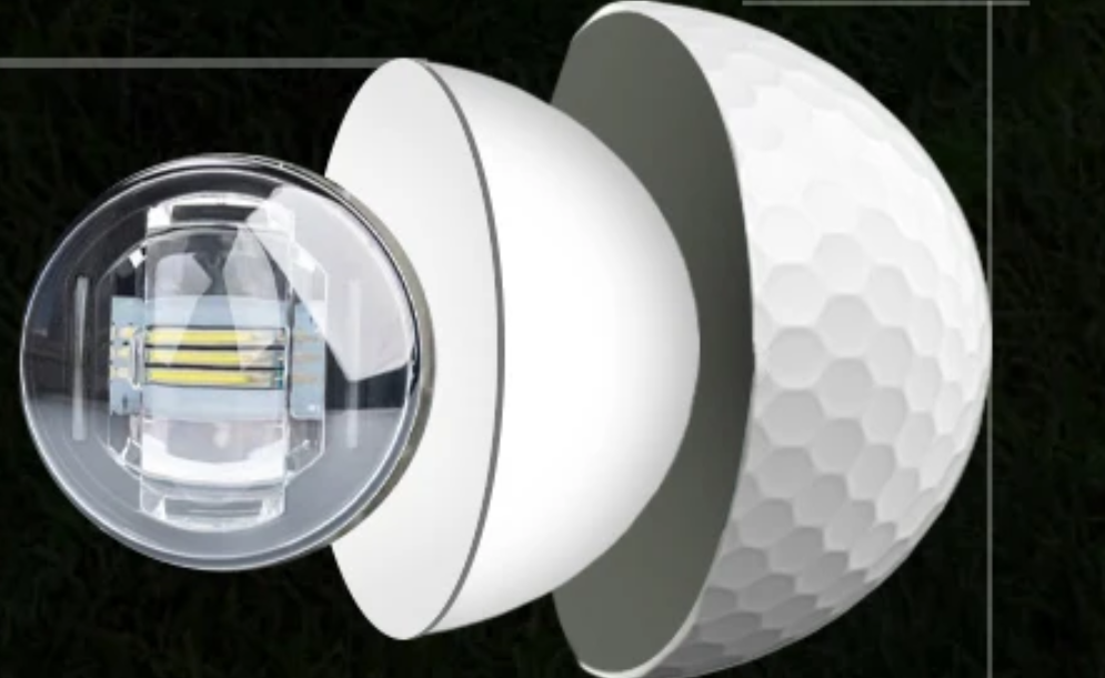 Set van 6 Glow in the Dark Golfballen – LED Verlichting en Impact Activatie, Perfect voor Nachtgolf